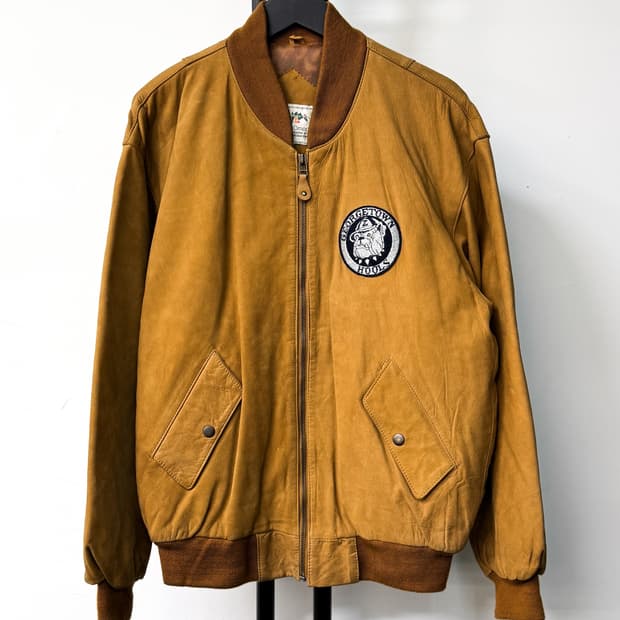 오메가 조지타운 훌스 스웨이드 봄버