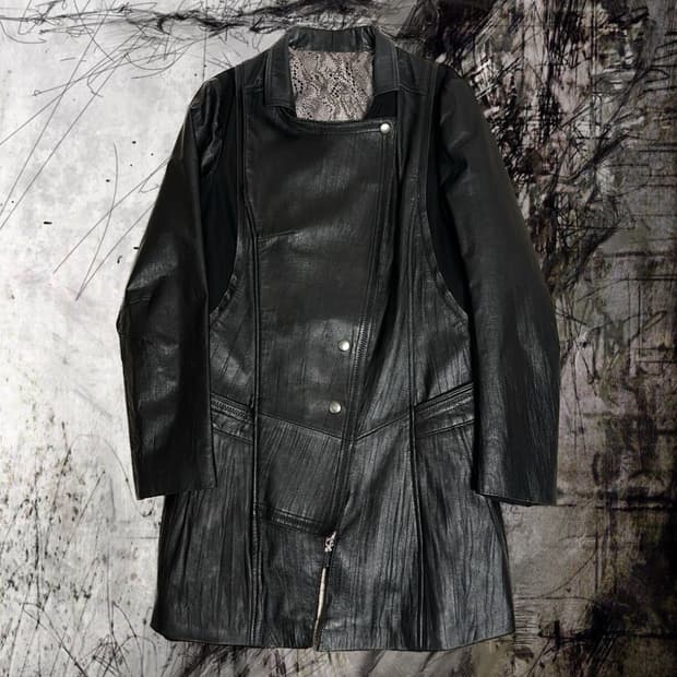 Gothic mood Leather Jacket