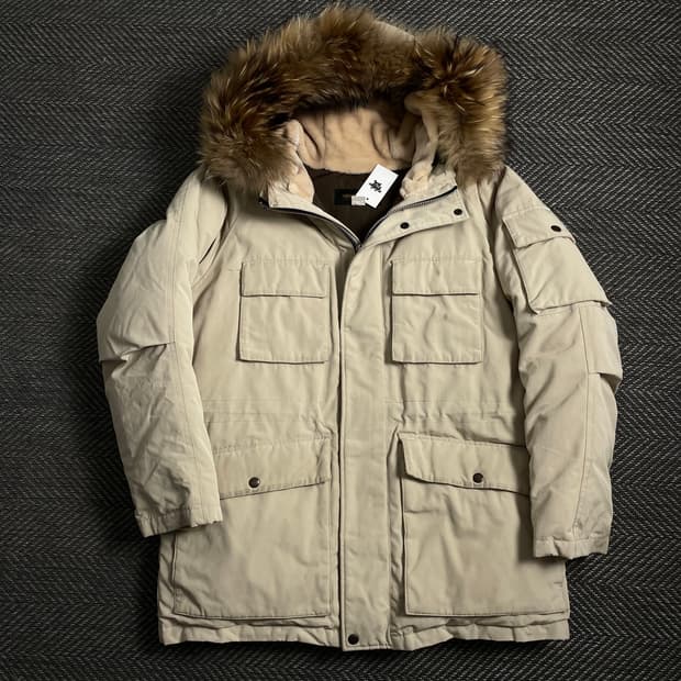 유니폼브릿지 라쿤 유틸리티 다운 파카o 4013