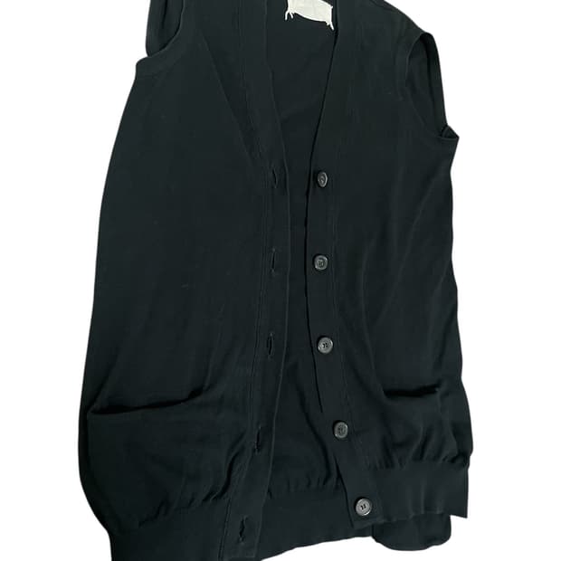 knit vest by miss deanna