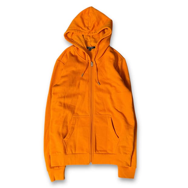 (새상품) 탑텐 오렌지 후드집업 105