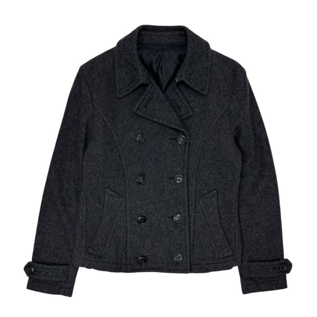 PPFM 앵커 버튼 더블 울 자켓