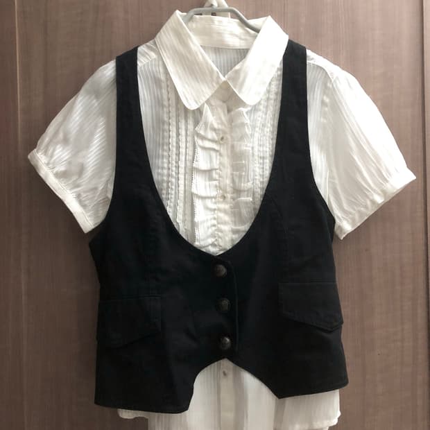 Shop 502 파우닝 큐빈티지 오츠빈티지 베스트 셔츠 세트