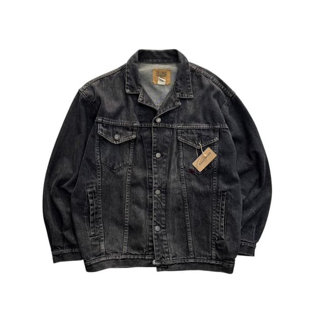 [100~103] 올드갭 블랙 데님 트러커 자켓