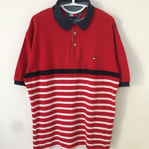 Tommy Hilfiger 카라 반팔 티셔츠