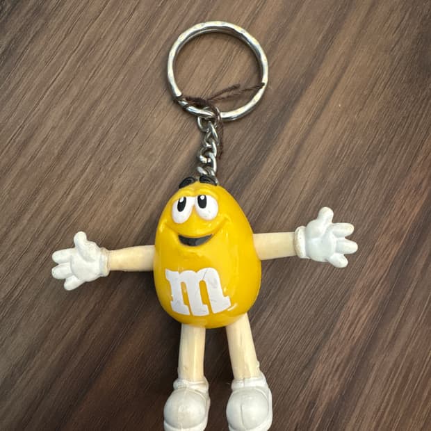 빈티지  m&m 키링