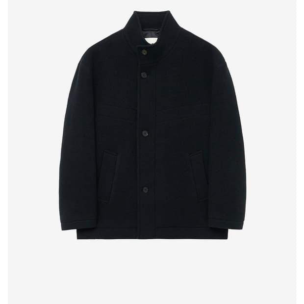 인사일런스 지블링 울 하프 코트 M