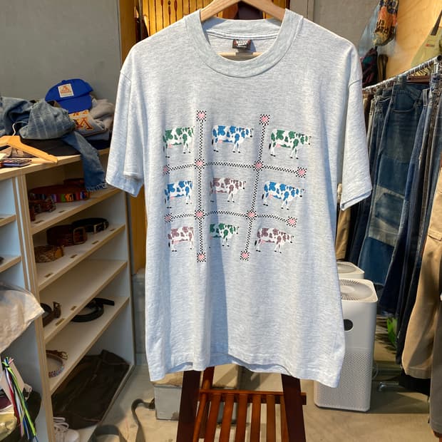 1984‘ Cow Graphic  made in U.S.A