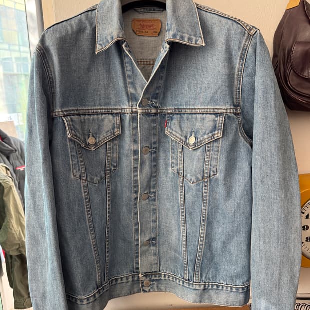 리바이스 70500 데님 자켓 XXL