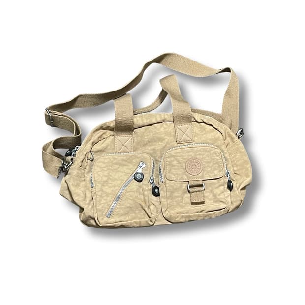 키플링 베이지색 숄더백 토트백