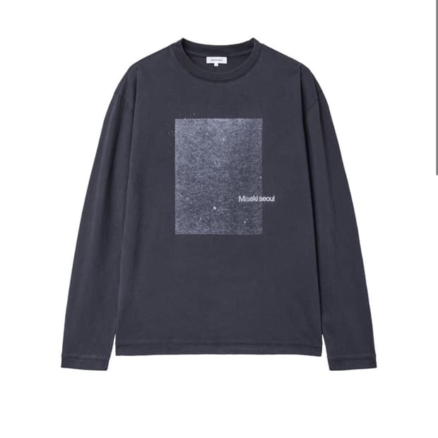 미세키서울 롱 슬리브 블랙 