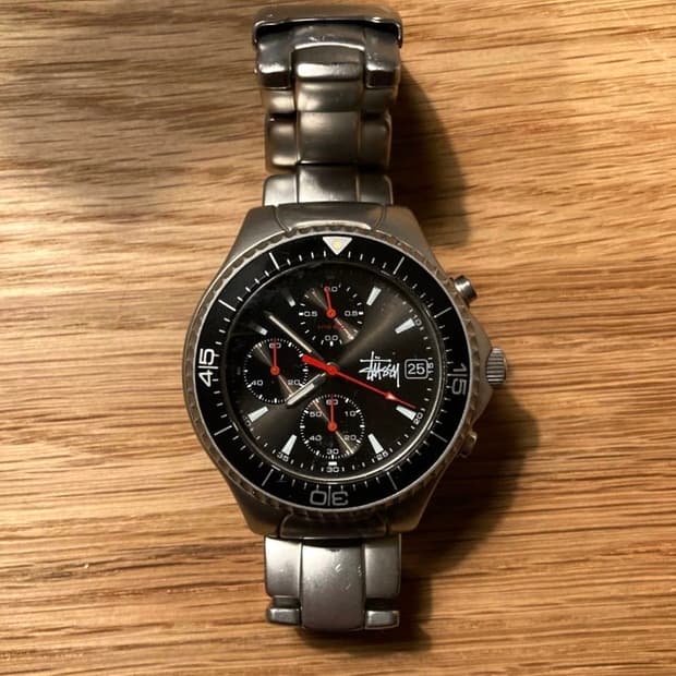 00’s old Stussy Limited Edition Watch