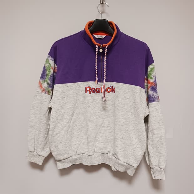 90s 리복 하프집업