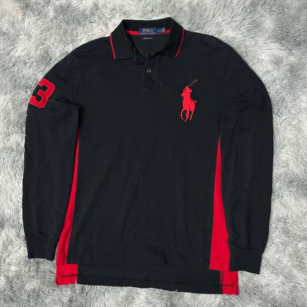 폴로랄프로렌 빅포니 폴로 긴팔티 m