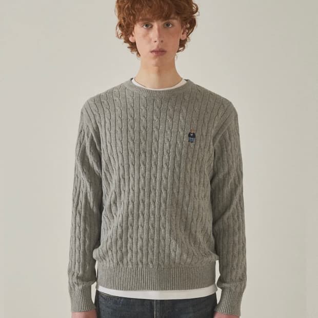 Steve Cable Sweater(M)