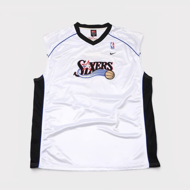 [XXL] 00's 나이키 NBA 필라델피아 식서스 농구져지
