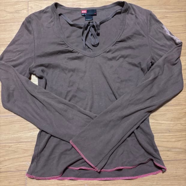 디젤 브라운 롱슬리브