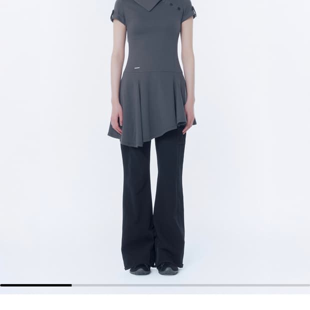 미세키서울 포켓 팬츠 Ribbed side pocket pants