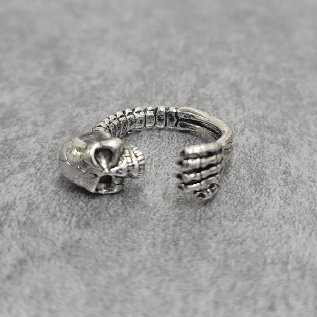 빈티지 스컬 해골반지