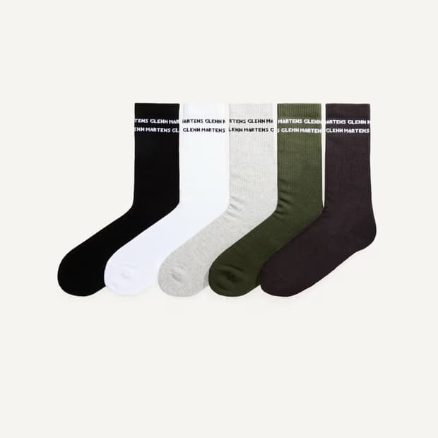 글렌마틴스 H&m 양말 5켤래 세트 40-42 새상품