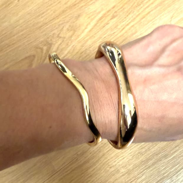 앤아더스토리즈 골드 브라이슬릿 세트