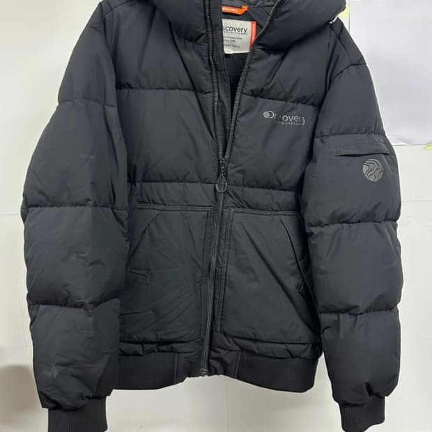 디스커버리 덕다운 패딩 90 블랙