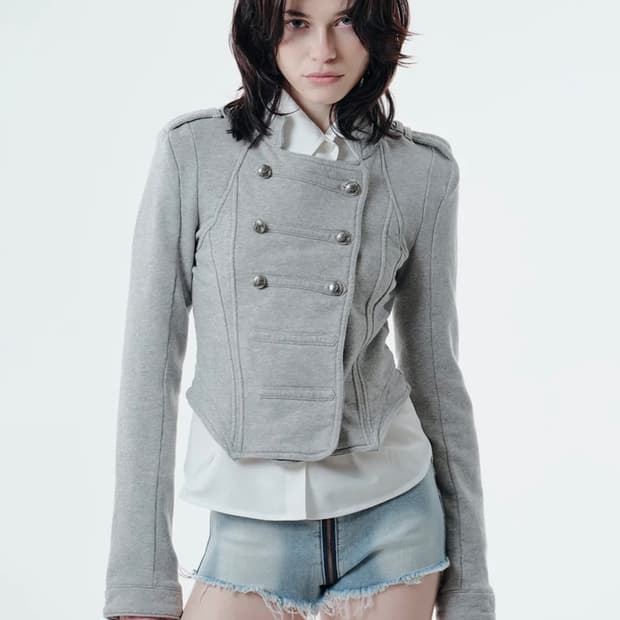 NAPOLEON JACKET (MELANGE GREY)