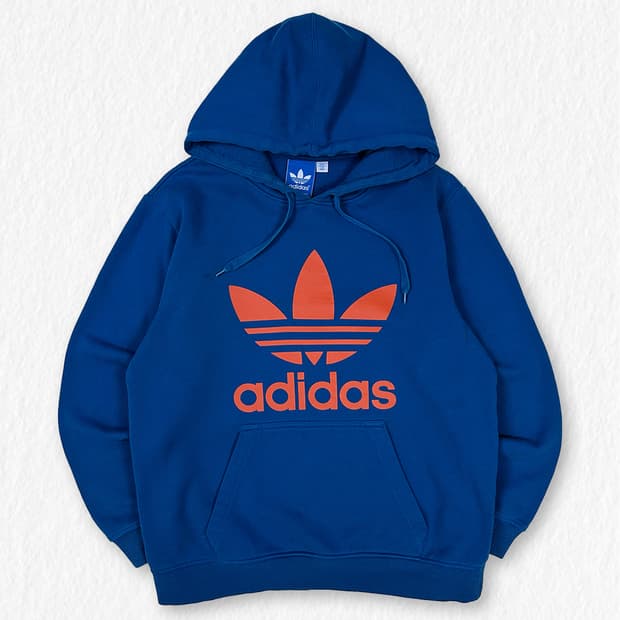 아디다스 후드티 딥블루