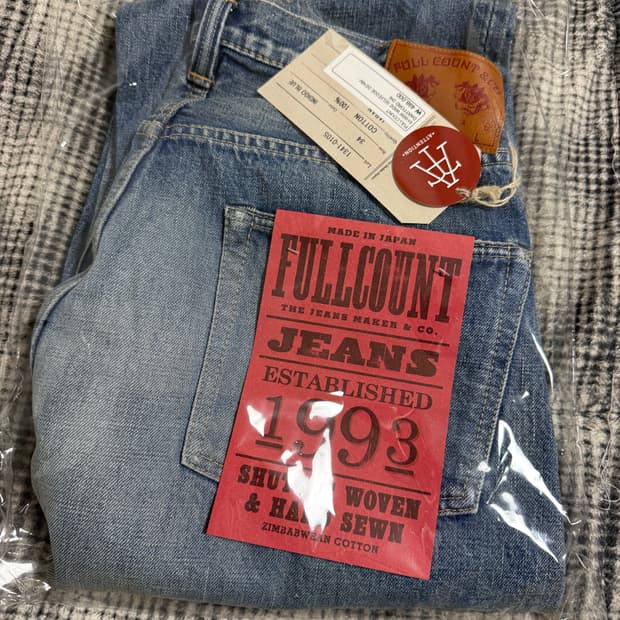 풀카운트 0105 다트포드 34사이즈 새상품