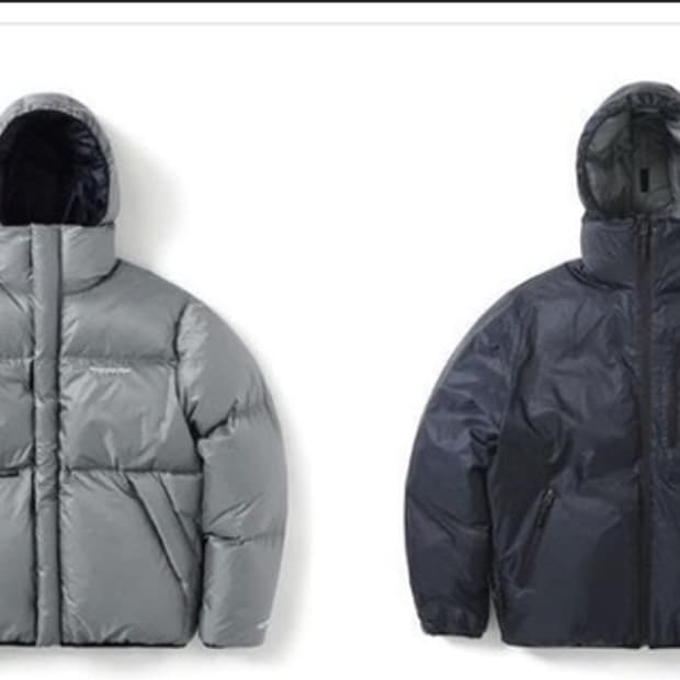 디스이즈네버댓 Pertex 리버시블 패딩 L