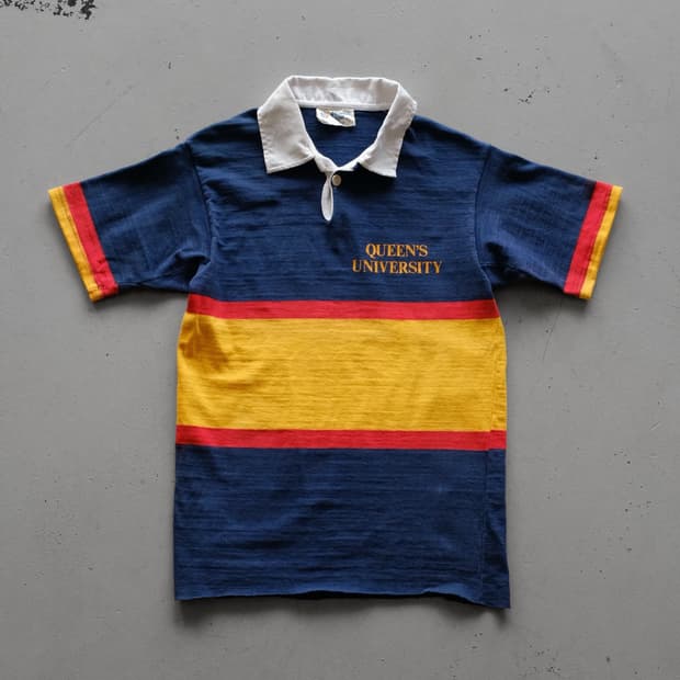1990s Made In CANADA  퀸즈 럭비 셔츠