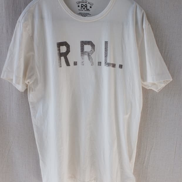 RRL 로고 티셔츠
