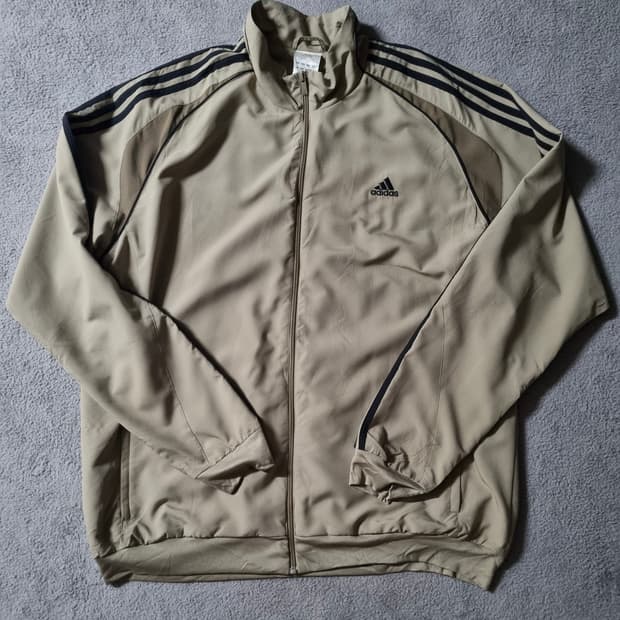 Adidas Sand Beige Track Jacket