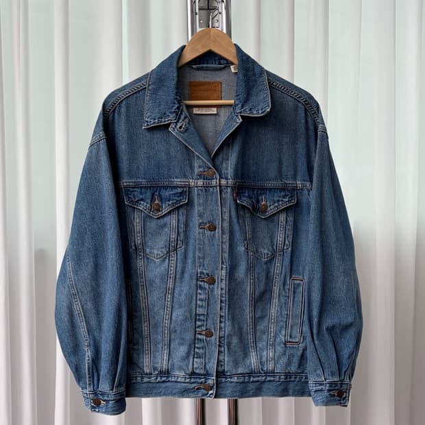 [M]리바이스 프리미엄 BigE 트러커 데님 자켓