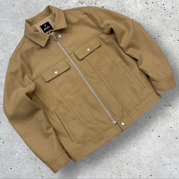 [M] 에잇세컨즈 지드래곤 GD 카멜 컬러 집업 자켓