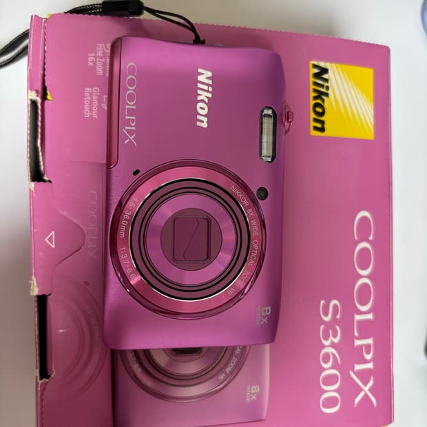 니콘 쿨픽스 s3600 팝니다 