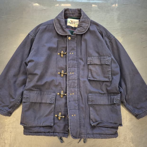 90s GUESS 파이어맨 워크 자켓