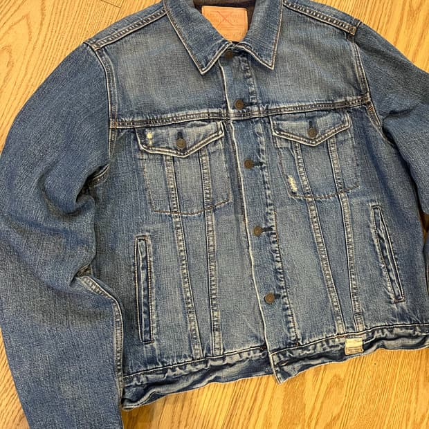 빈티지 아베크롬비 트러커 (담요지 안감)