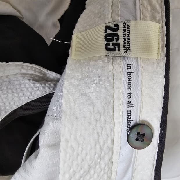 라이즈앤빌로우 26SS 수피마 치노팬츠 그레이 265 /레귤러 스트레이트