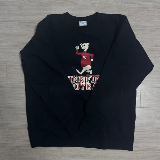 챔피온 리버스위브 블루택 스웻셔츠 L