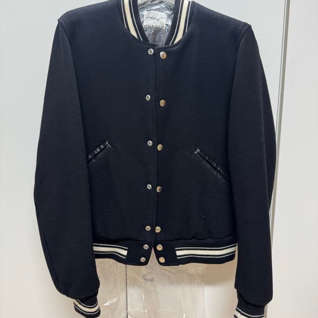 솔로이스트 18aw 바시티자켓 48