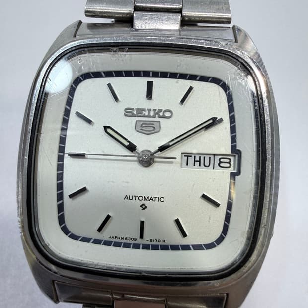 80s SEIKO 5 Automatic TV형 
