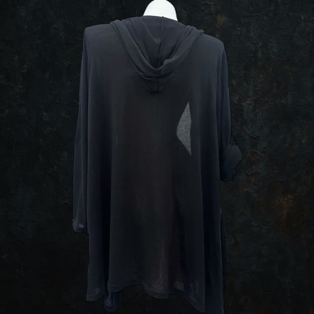 black boxer hoodie