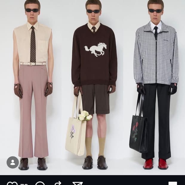 Ernset w baker 21ss zip blouson L