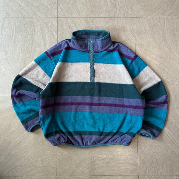 90s L.L.bean 90년대 생산 엘엘빈 스트라이프 신칠라 스냅티