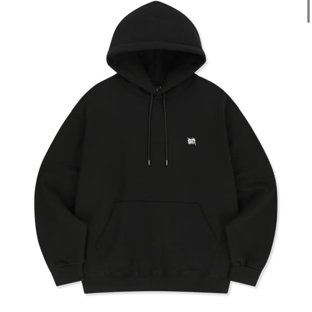 브라운브레스 후드티 블랙