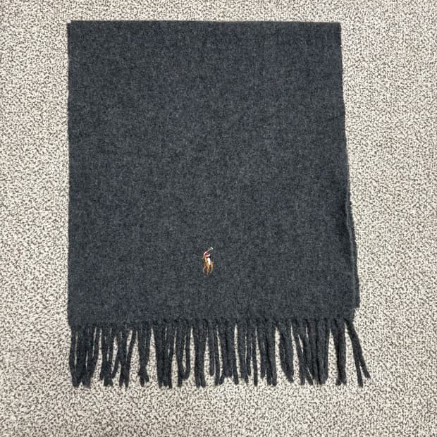 [택포,램스울100] 폴로 랄프로렌 이태리 머플러 목도리 [A]