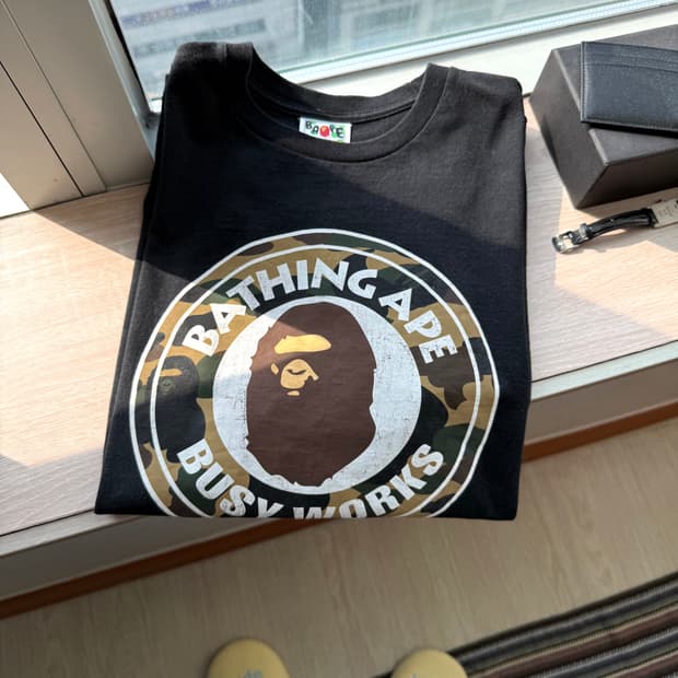 베이프 반팔 티셔츠