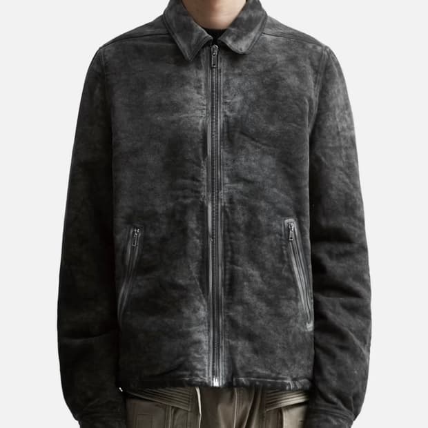 릭오웬스 다크쉐도우 zipfront 자켓 L