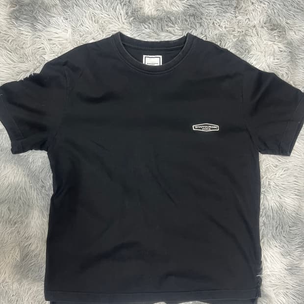 [정품/95] 우영미 백로고 반팔